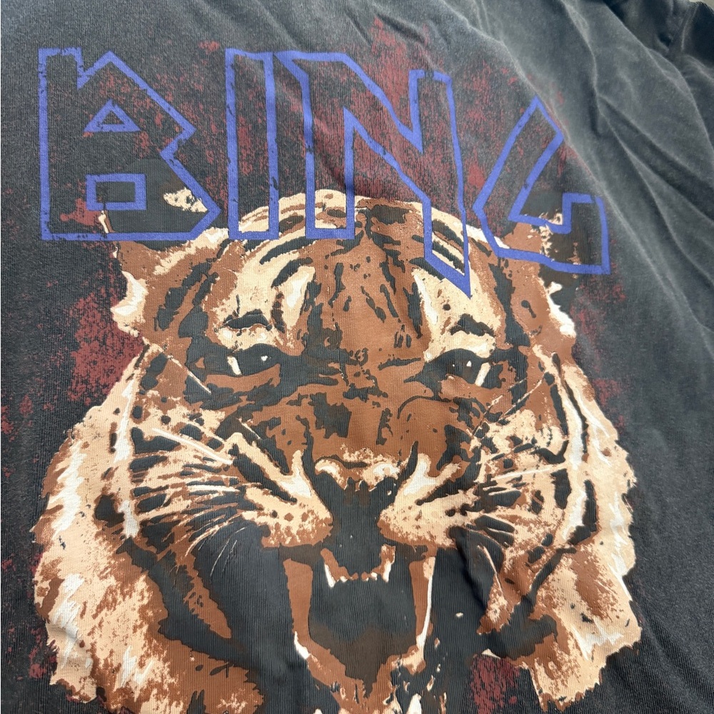 Anine Bing Tiger Tee T-Shirt L